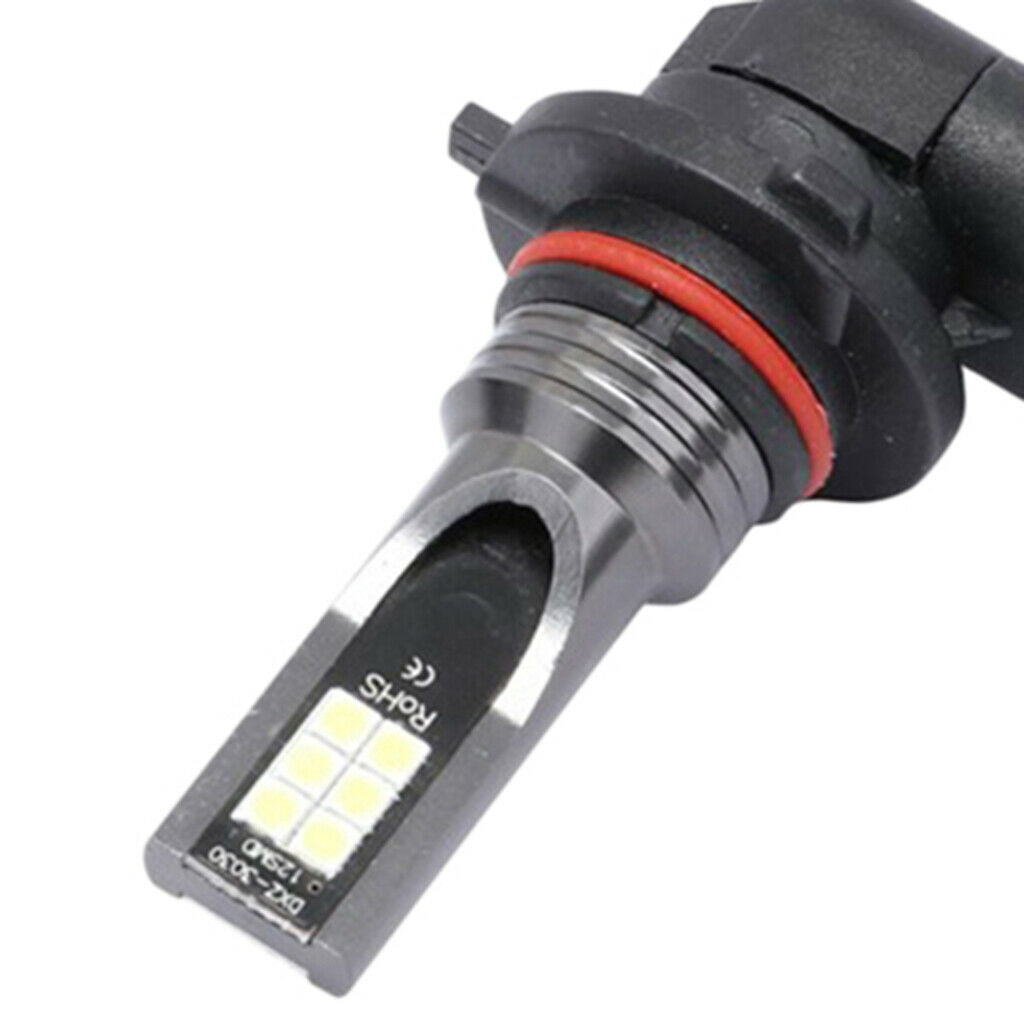 Auto Car 12LED Fog Headlight Bulbs Conversion Kit Hi/Lo Beam Lamps 9005 3030