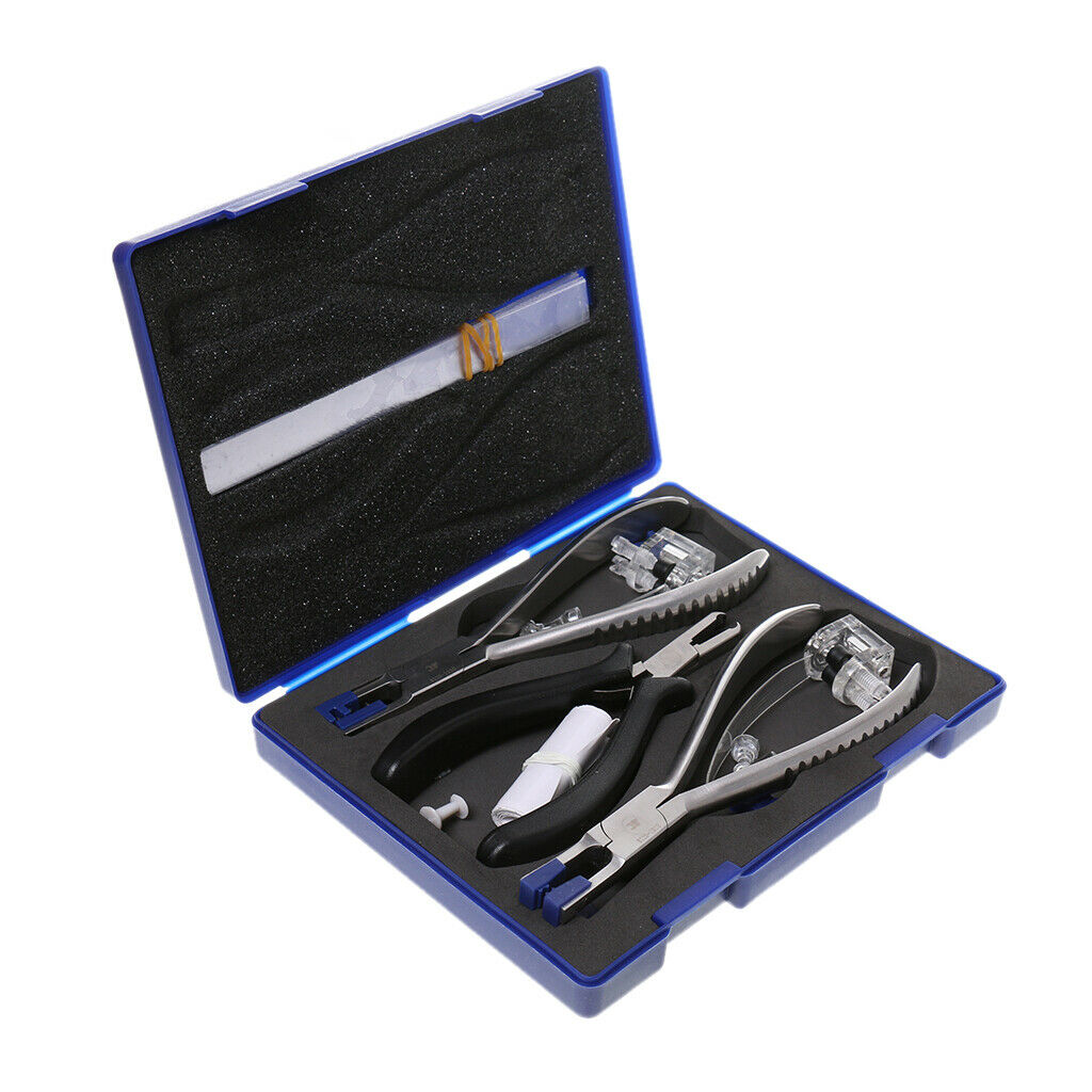 Professional Eyeglasses Repair Set Eyewear Silhouette Pliers Tool Kit For