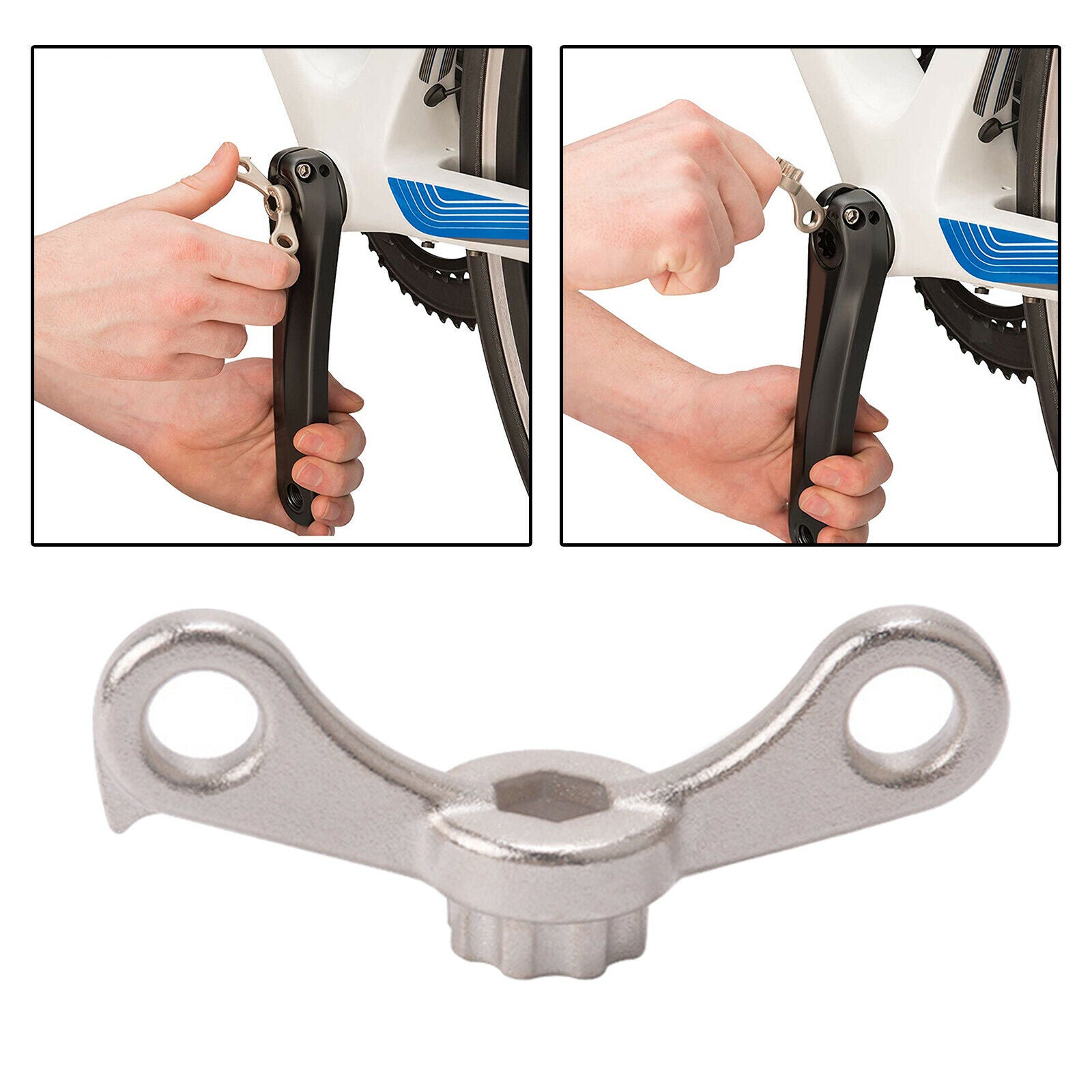 Mountain Road Bike Crank Extractor Crank Arm Puller Spanner Repair Tools