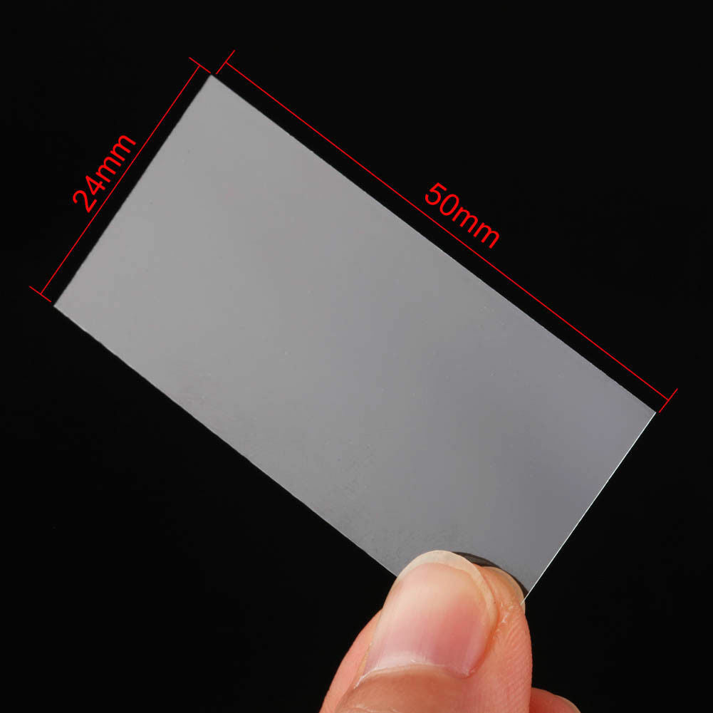 Microscope Glass Cover Slides Coverslips 100 Piece Pre-Cleaned 24mmX50mm