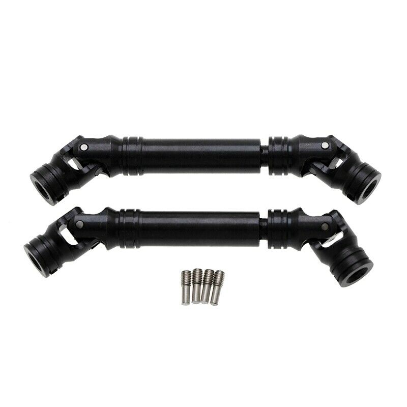 2PCS Metal Splined Drive Shaft 90-127mm for 1/10 RC Cler Axial SCX10 III AXI03F6