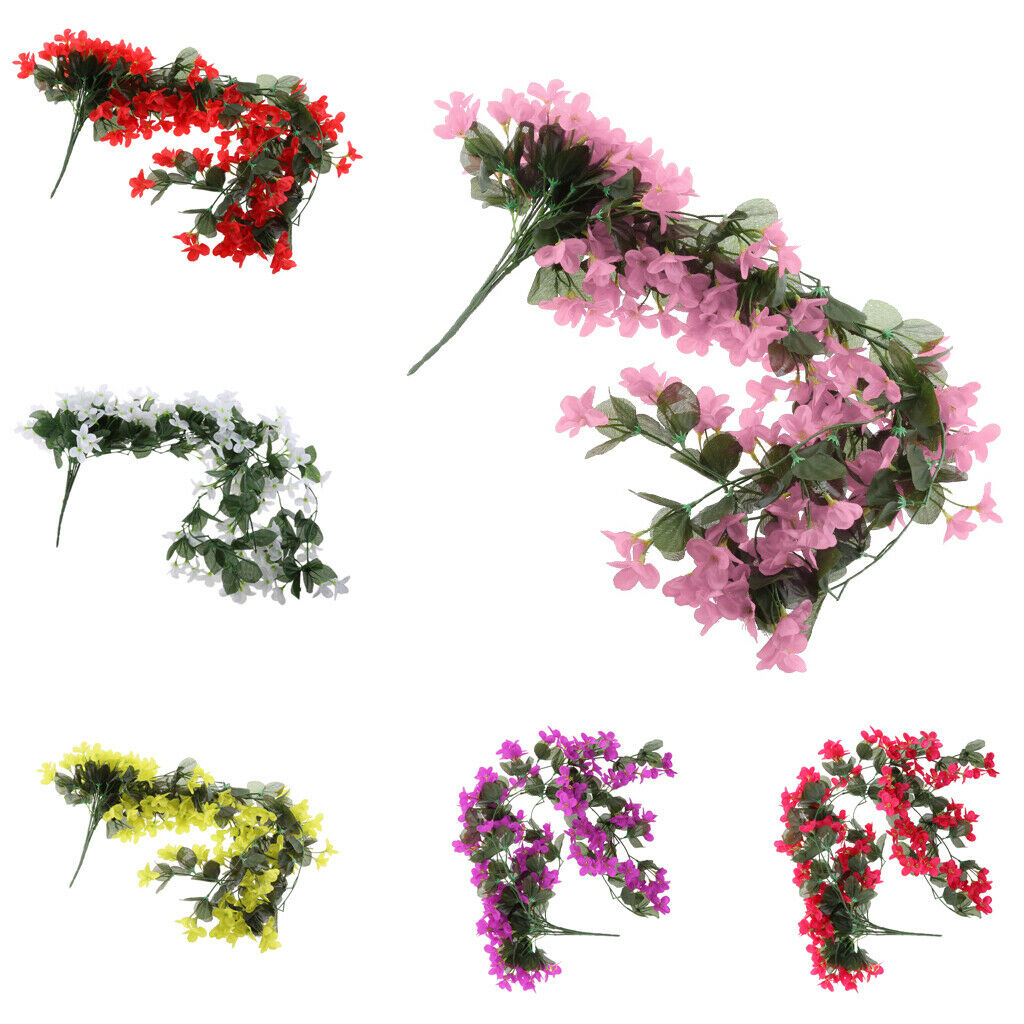 Artificial Flower Decor Garden Home Party Wedding Embellishment - Pink, 84cm