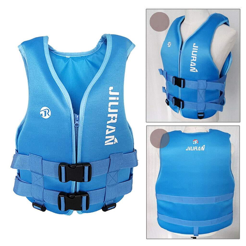 Life Jacket Large Life Vest Buoyancy Aid Emergency Flotation Device Blue