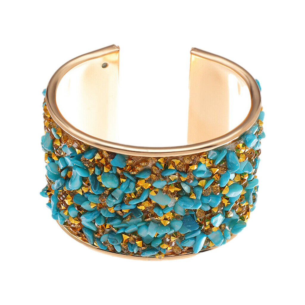 Rhinestone Bracelets Woman Bangle Elegant Charming for Women Gift Party