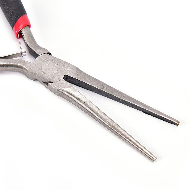 Metal Long Needle Nose Plier Side Cutter Puzzle Modeling Work Precision Tool DD