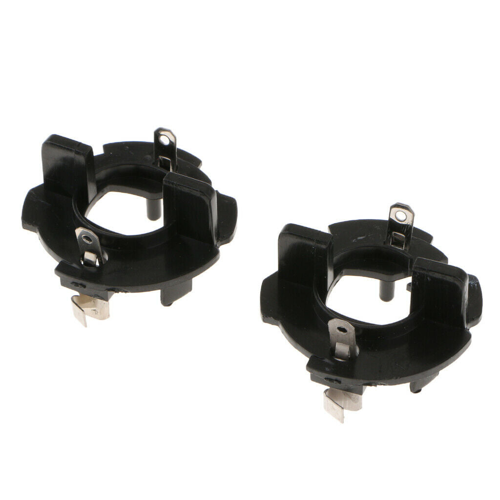 2pcs H7 LED Headlight Bulb Holder Socket Adapter Base Clip for VW Golf MK5