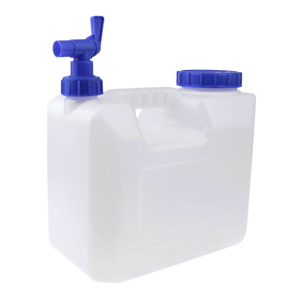 15L Outdoor Water Carrier Water Container with Water-tap & Easy Pouring 10cm