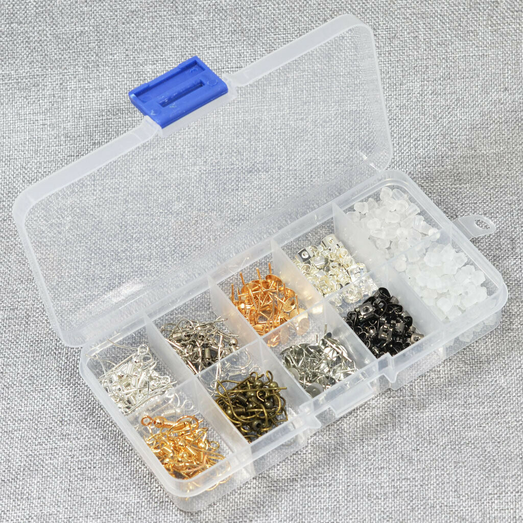 Making Earrings Finding Jewelry Supplies Earring Hooks/Backs/Posts 440PCS/BOX