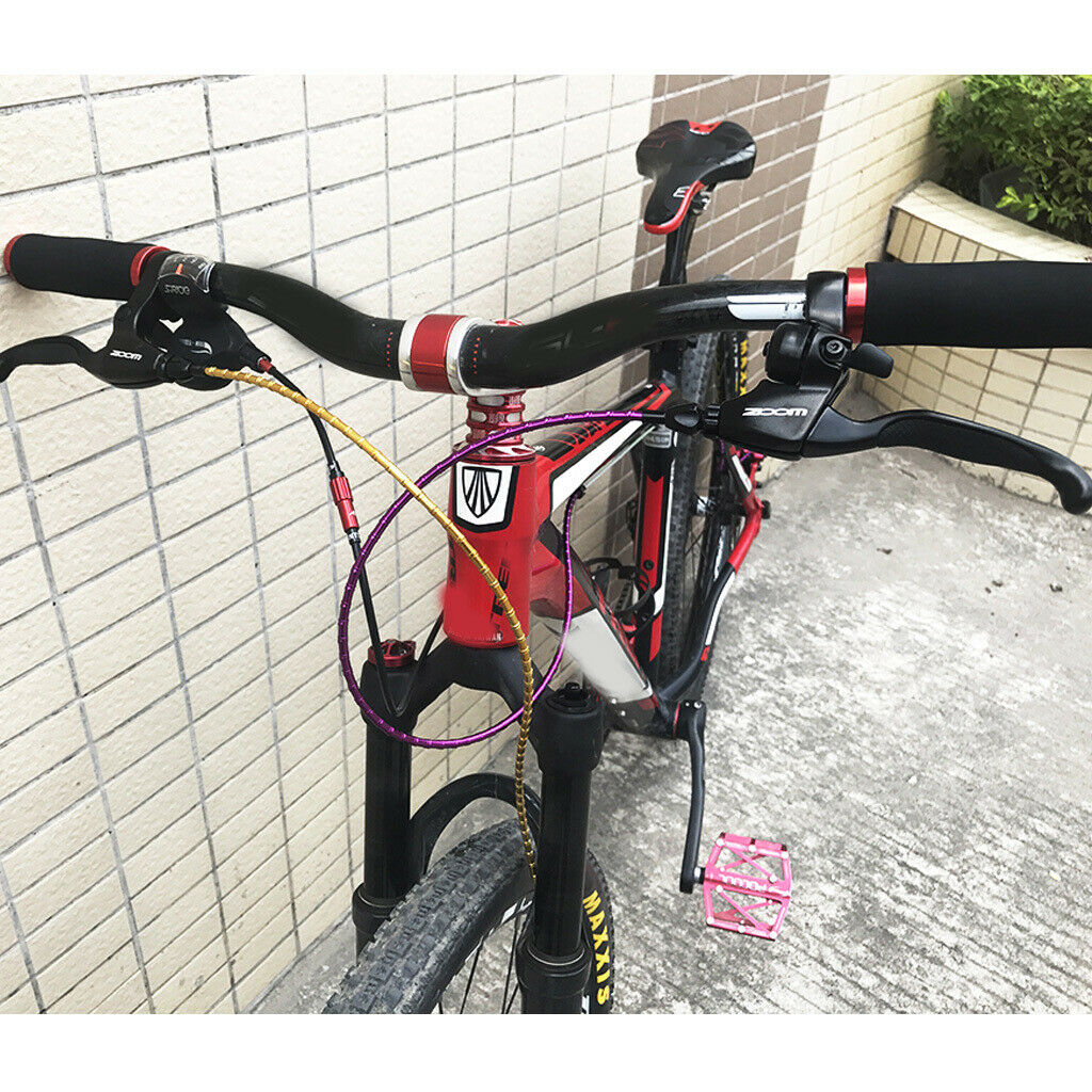 Universal Bike Brake Lever 4-Finger Mountain Road Bicycle 2.2cm Dia. Handlebars