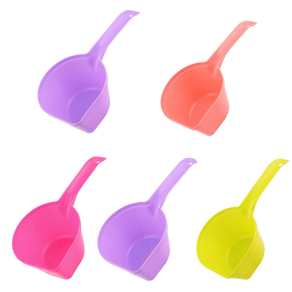 5-Count Plastic Scoops Shovel For Pet Dog Cat Bird   Feeding Accessories