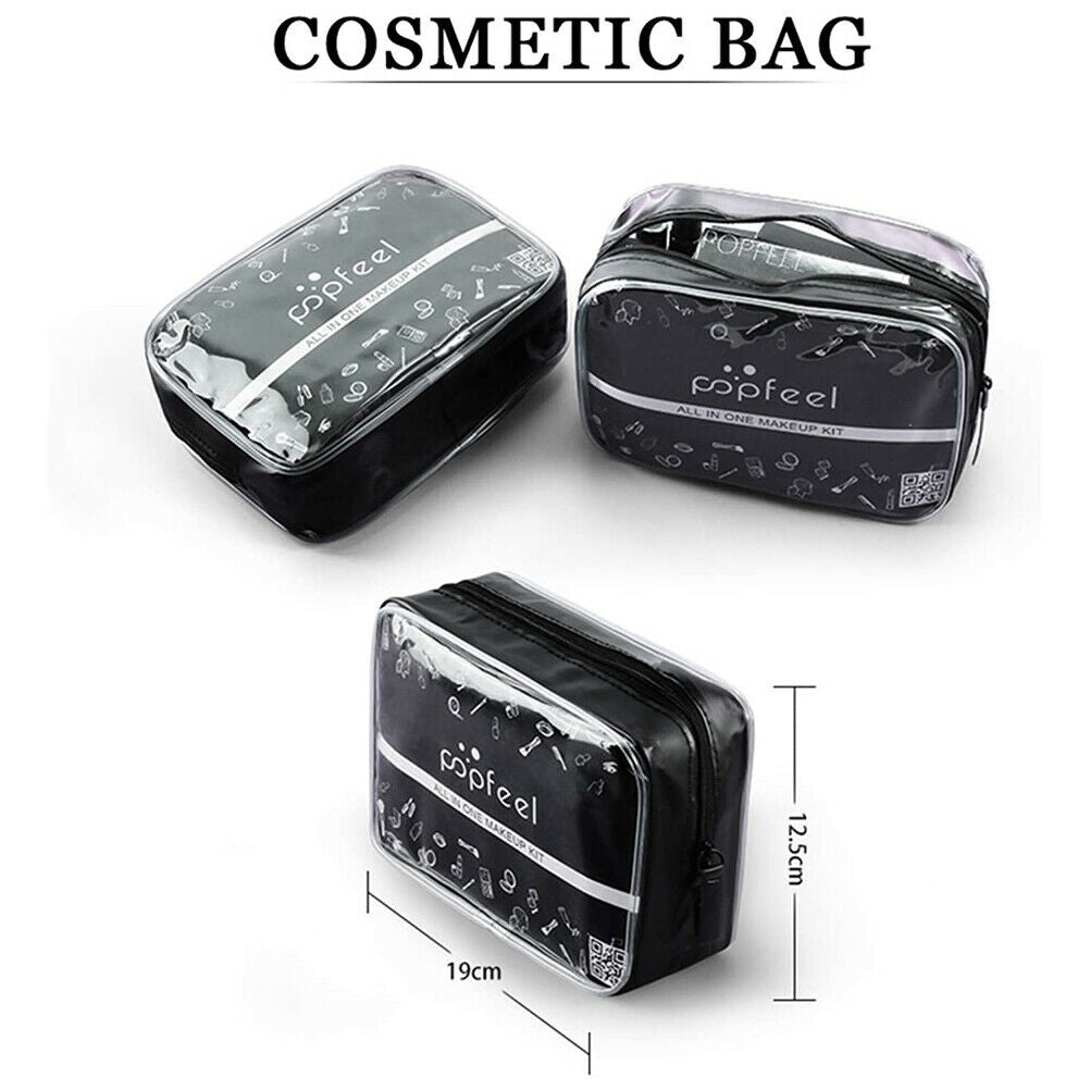 27PCS Professional Makeup Set Portable Travel Makeup Organizer Storage Box Gifts