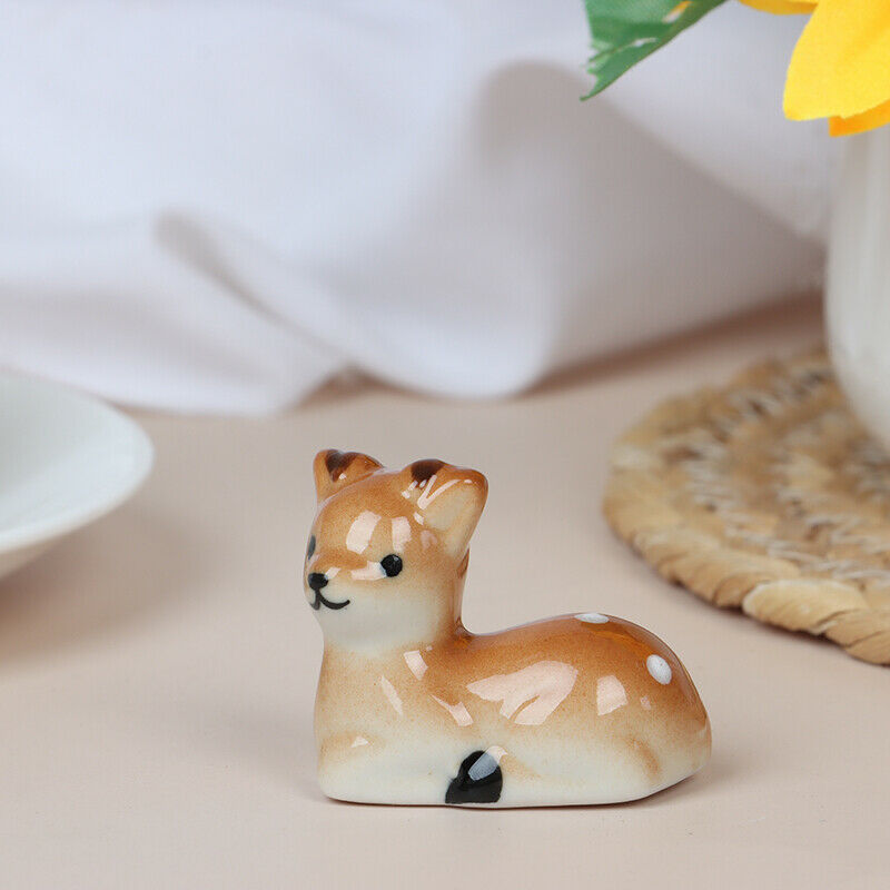 Cute Sika deer Ceramic Chopsticks for Daily Use Chopstick Rack Chopstick .l8