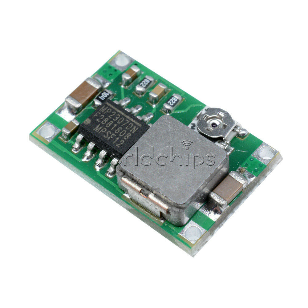 5Pcs Mini 360 3A DC-DC Converter Step Down Adjustable 3V5V 16V Power MP2307 Chip