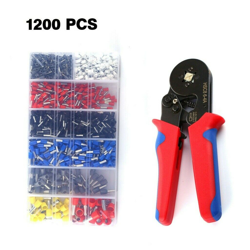 Tube-Type Cold-Pressed Terminal Combination Boxed Crimping Pliers Insulated