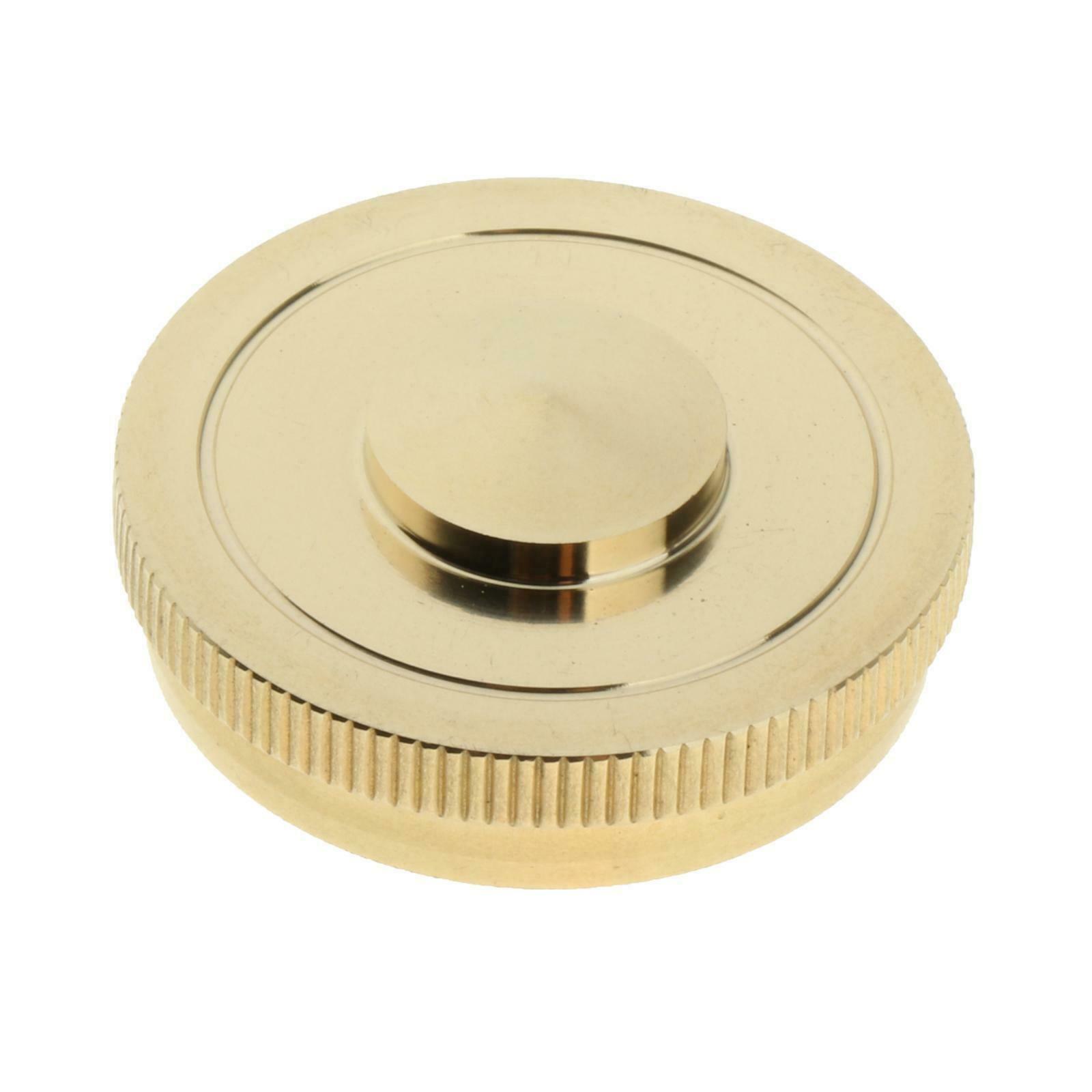 4x Brass Cylinder Lower Cover Caps Parts French Horn Musical Instruments DIY