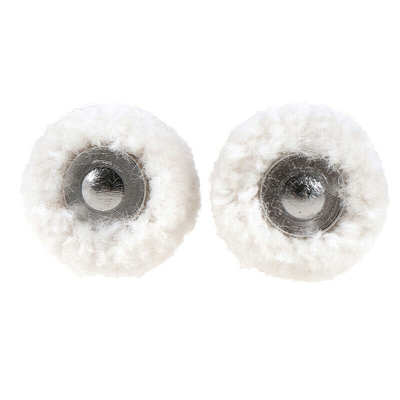 10Pcs/Set Dental Polishing Wheel Wool Cotton Polishing Pad Brushes Rotary Too SJ