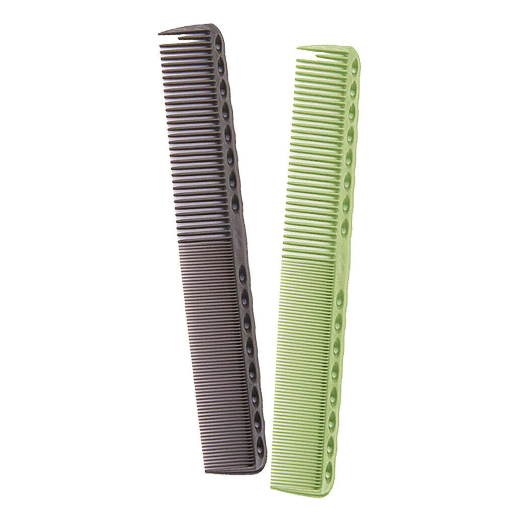 2pcs Barber Highlighting Hair Comb Salon Combs for Hair Styling Anti-Static