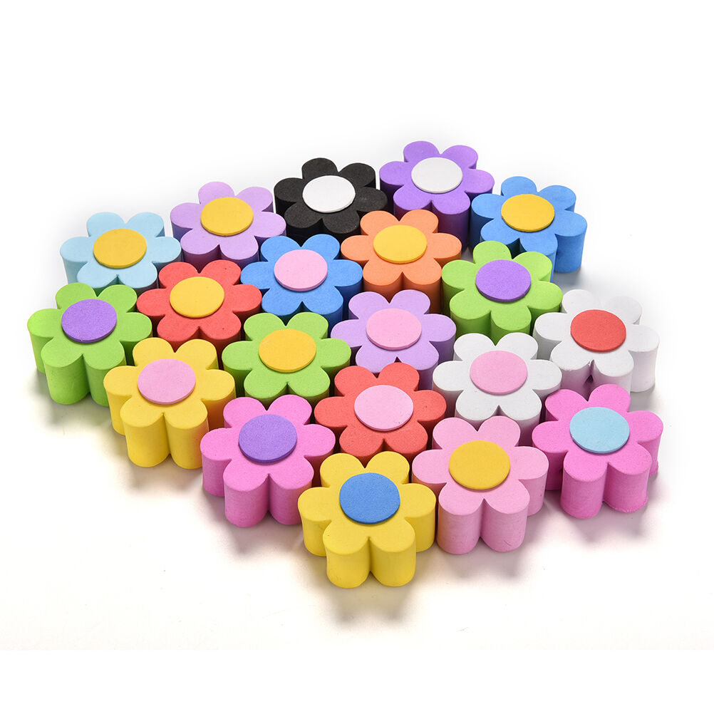 1 Pc Lovely Eva Flower Decorative Car Antenna Topper Balls Color Random.l8