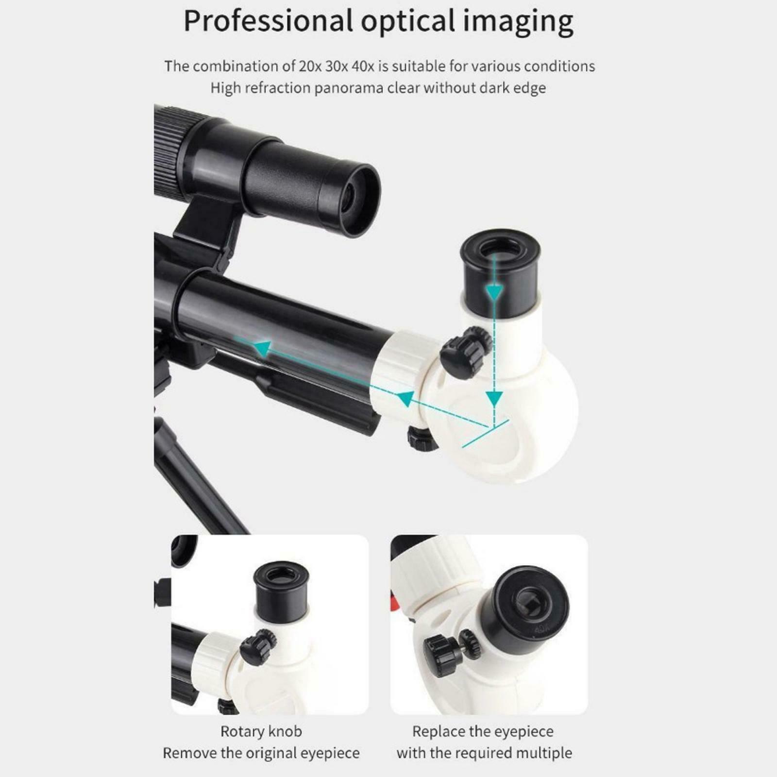 Professional 70mm Astronomical Telescope 15-150X Night Vision with Tripod