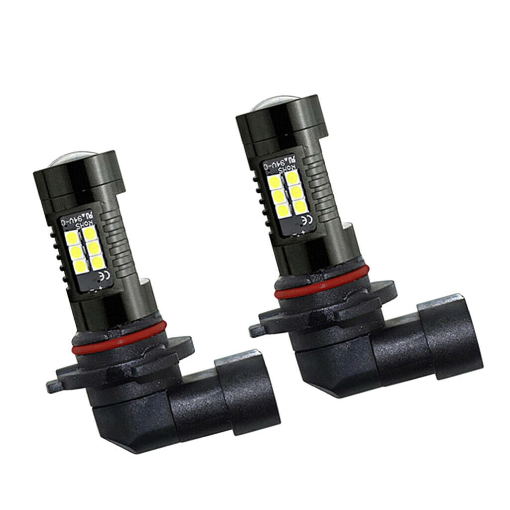 2pcs H10 21SMD Car LED White Fog Driving Light Bulbs Lamp DRL DC 12V-28V