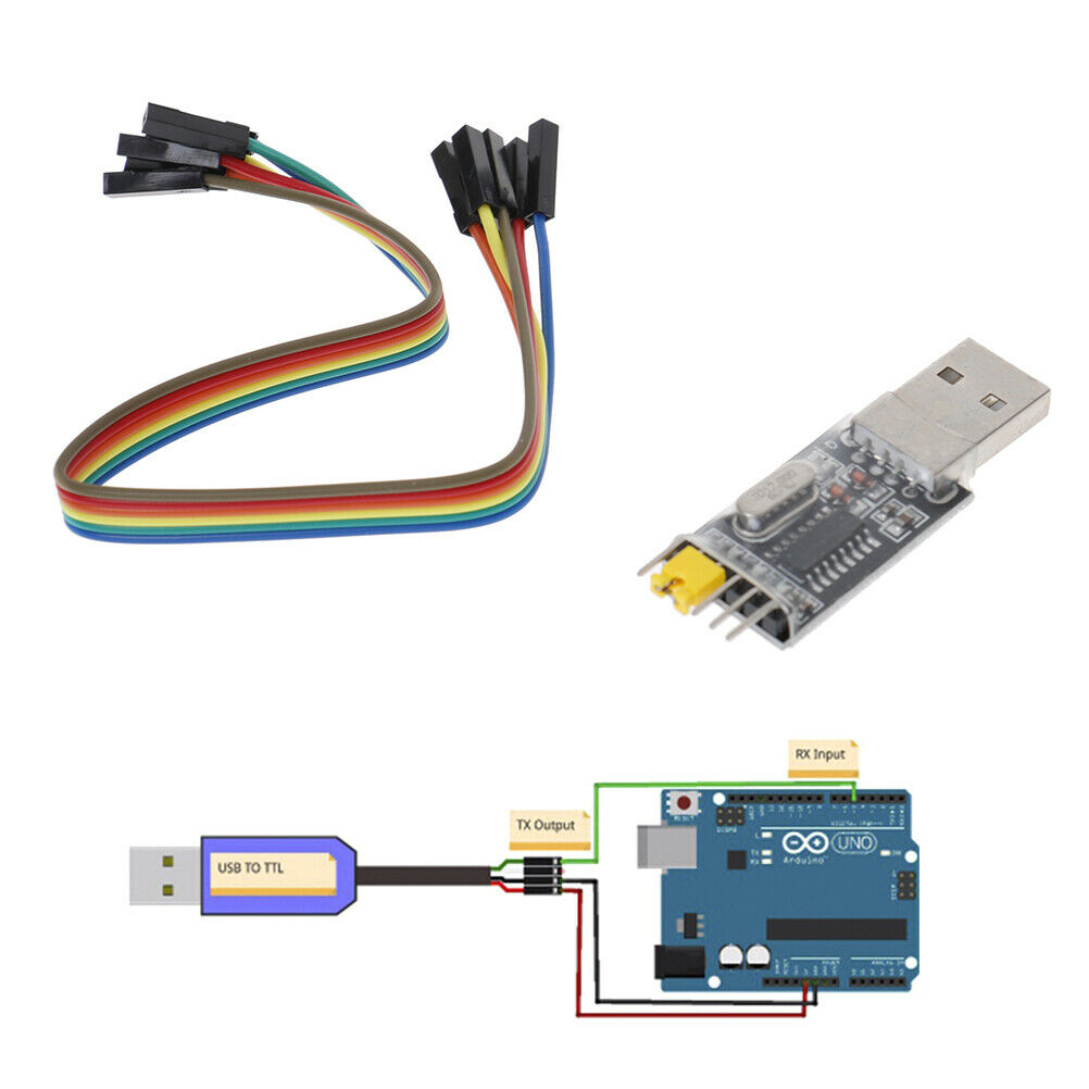 USB to TTL CH340 module CH340G 3.3v 5v switch with stc download cable MDATA  WF