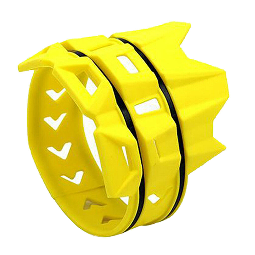 Universal Motorcycle Exhaust Muffler Silencer Protector Motorcross Yellow