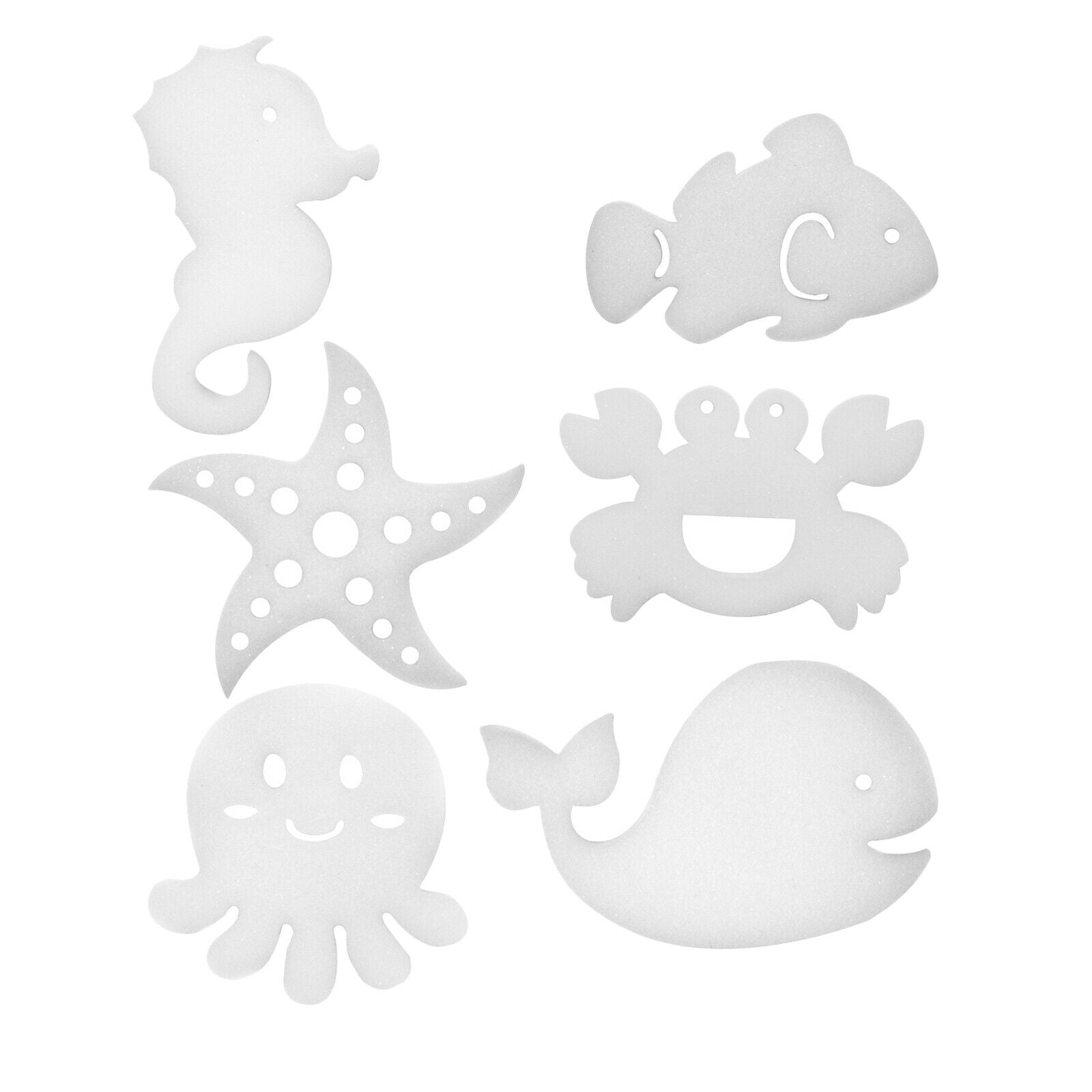 6pcs Floating Cartoon Oil Absorbing Hot Tub Scum Absorber Remover Washable