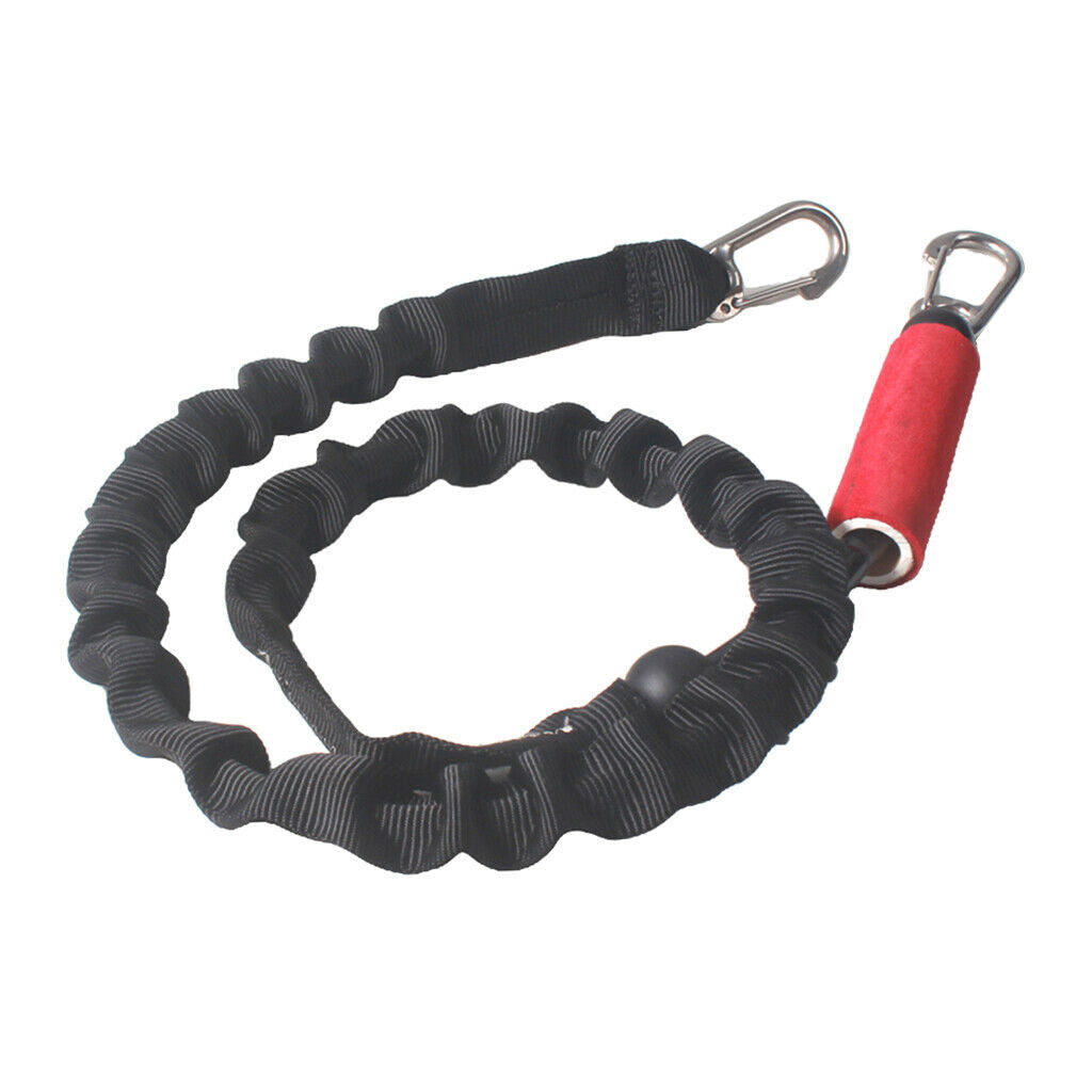 Kitesurfing Kiteboard Slider Release Kite Leash Bungee Rope & Carabiner