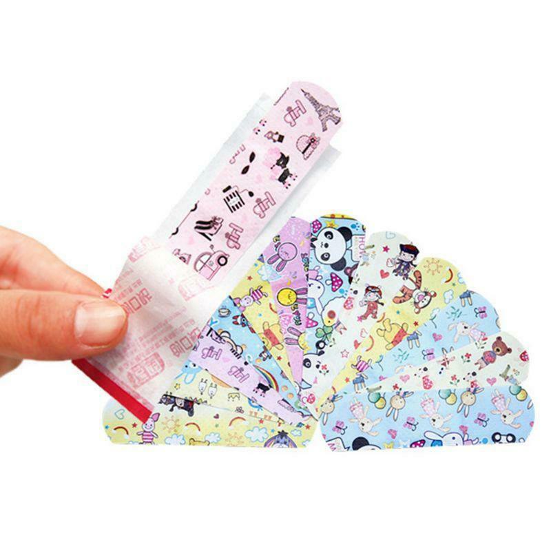 120 Pcs/box Cartoon Band-aid Cute Mini Children Breathable Waterproof Bandage