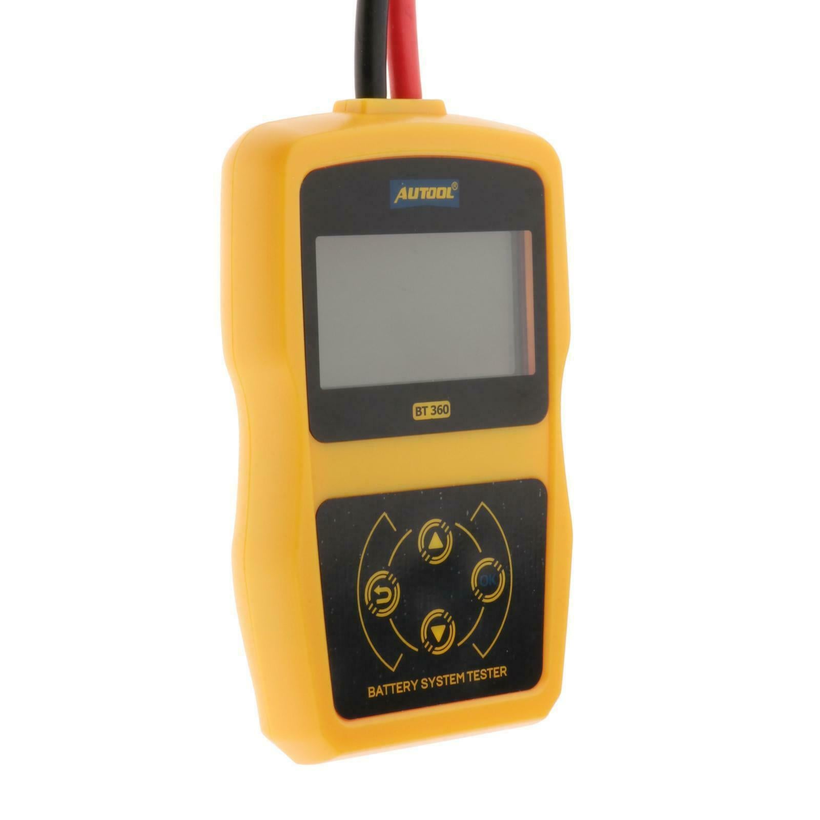 12V Automotive Car Battery Tester Charging Cranking Test Analyzer Tool