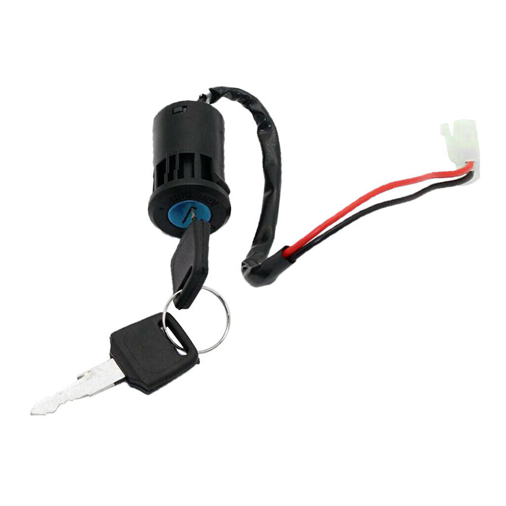 2 Wires Ignition Key Switch for Motorcycle ATV Pocket Bike Folding Bicycle