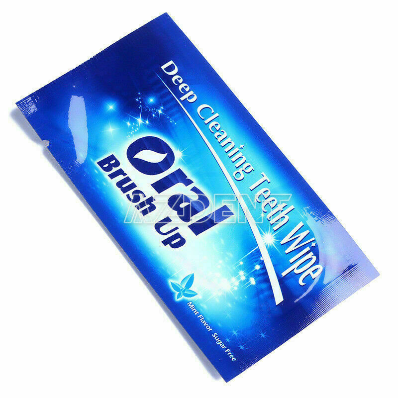 Finger Deep Cleaning Teeth Wipe Teeth Whitening Brush Up Wipes 1 PCS