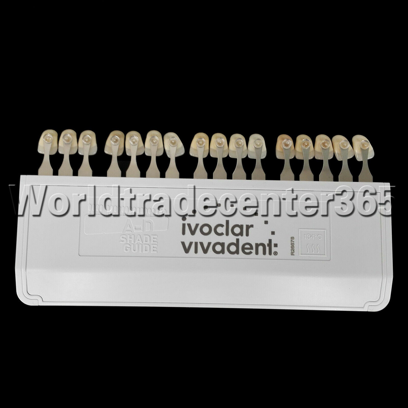 100% Ivoclar Vivadent Dental Shade Guide A1-D4 16 Colors Porcelain Teeth NEW