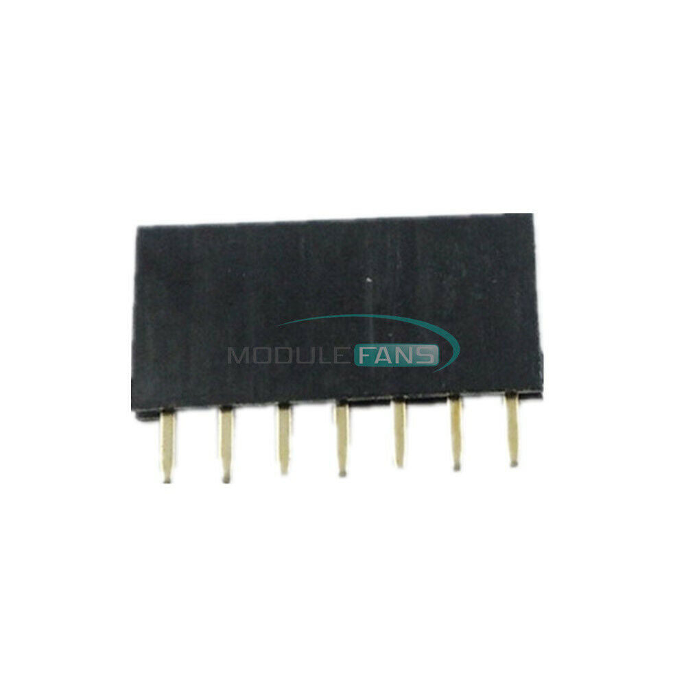10PCS 2.54mm Header 1x7 Single Row 7P 7Pins Pitch PCB Socket Female