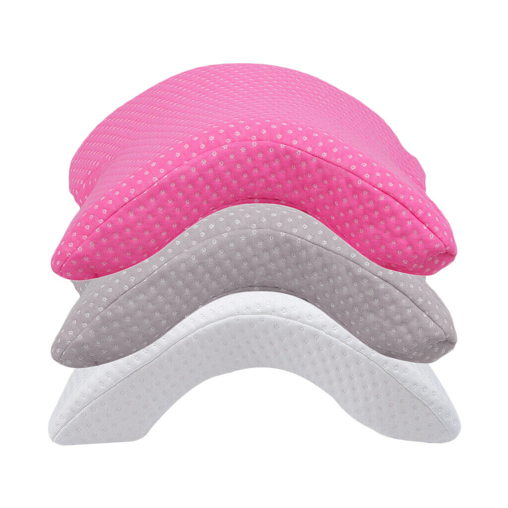 Hand Pillow U Shaped Couples Sleeping Pillow Soft 35x30x13cm White