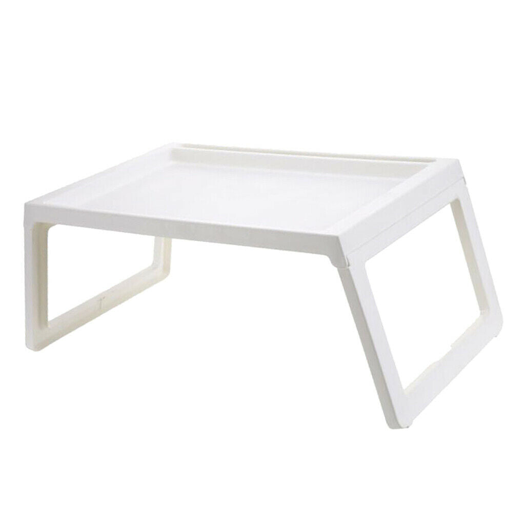 Foldable multi-purpose student desk bed lazy computer desk white White