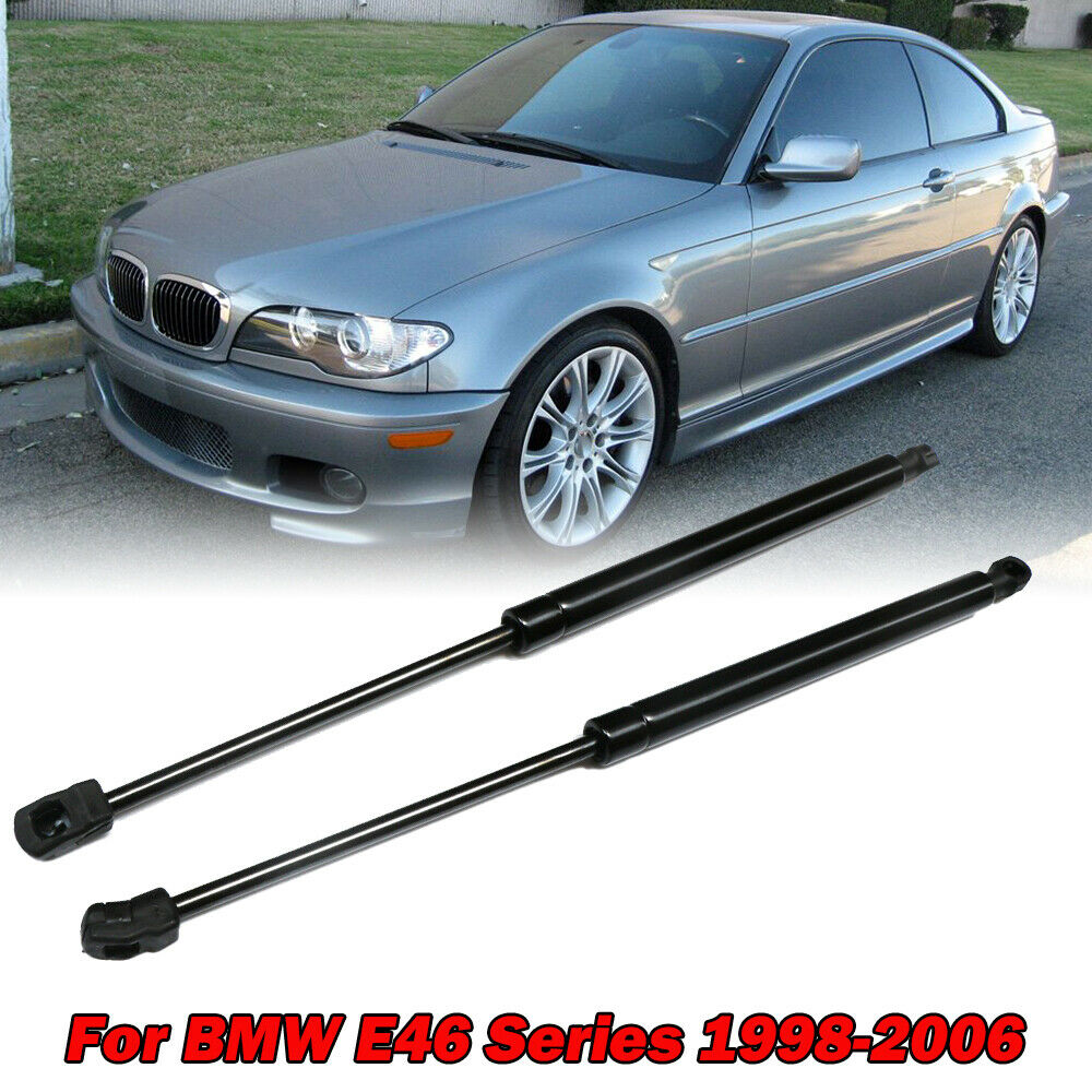 2x Rear Tailgate Trunk Lift Supports Shock Struts for BMW E46 323i 328i M3 98-06