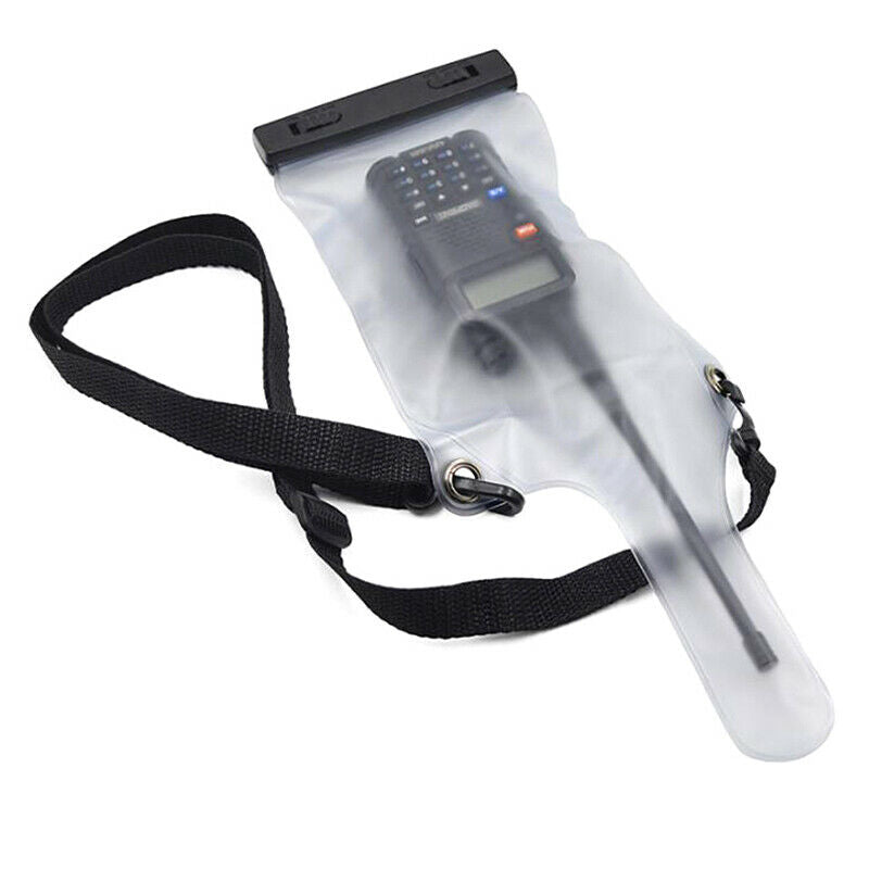 Portable Radio Waterproof Case Bag For Walkie Talkie Cover Holder With La.l8
