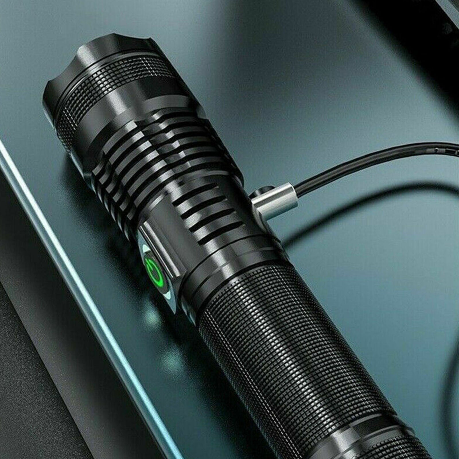 Rechargeable 1000000 Lumens XHP70 Most Powerful LED Flashlight USB Zoom Torch