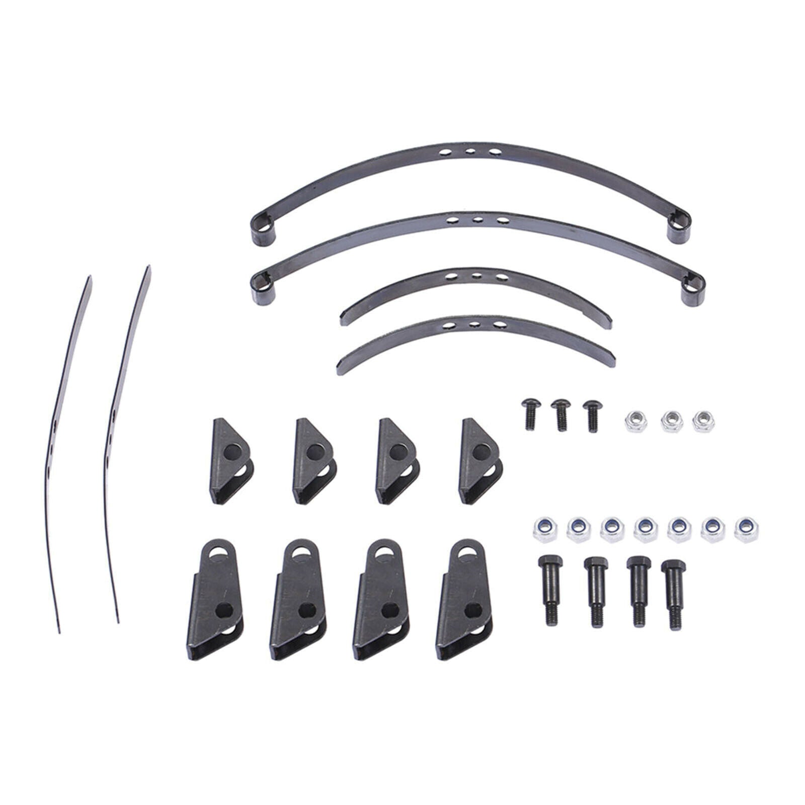Leaf Shape Spring Suspension Bar for Tamiya 1:14 RC Tractor Trucks Rear