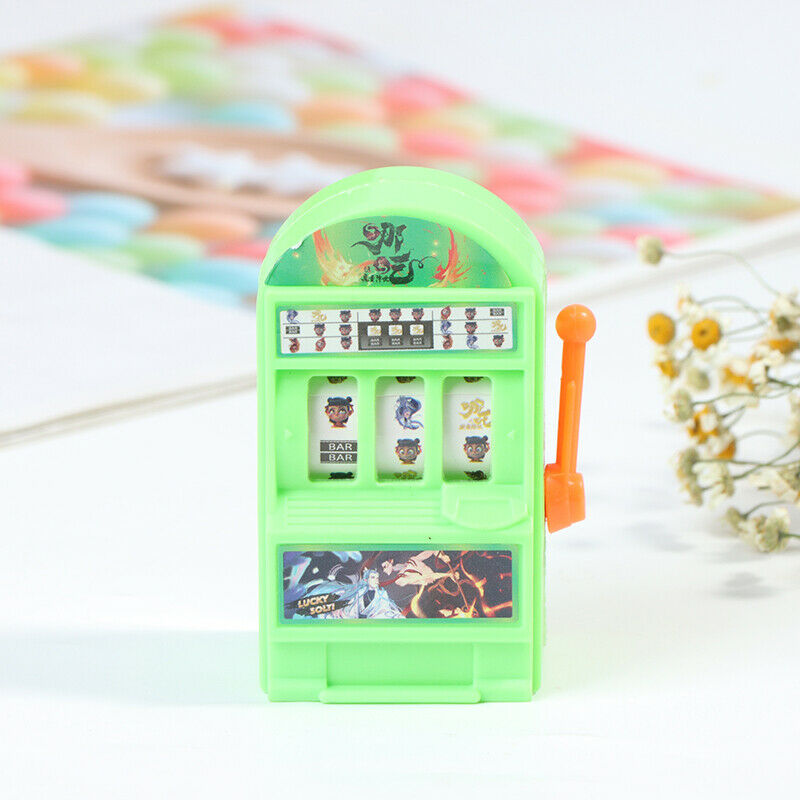 Mini Slot Machine Fruit Jackpot Gags Educational Handheld Antistress Luck.l8