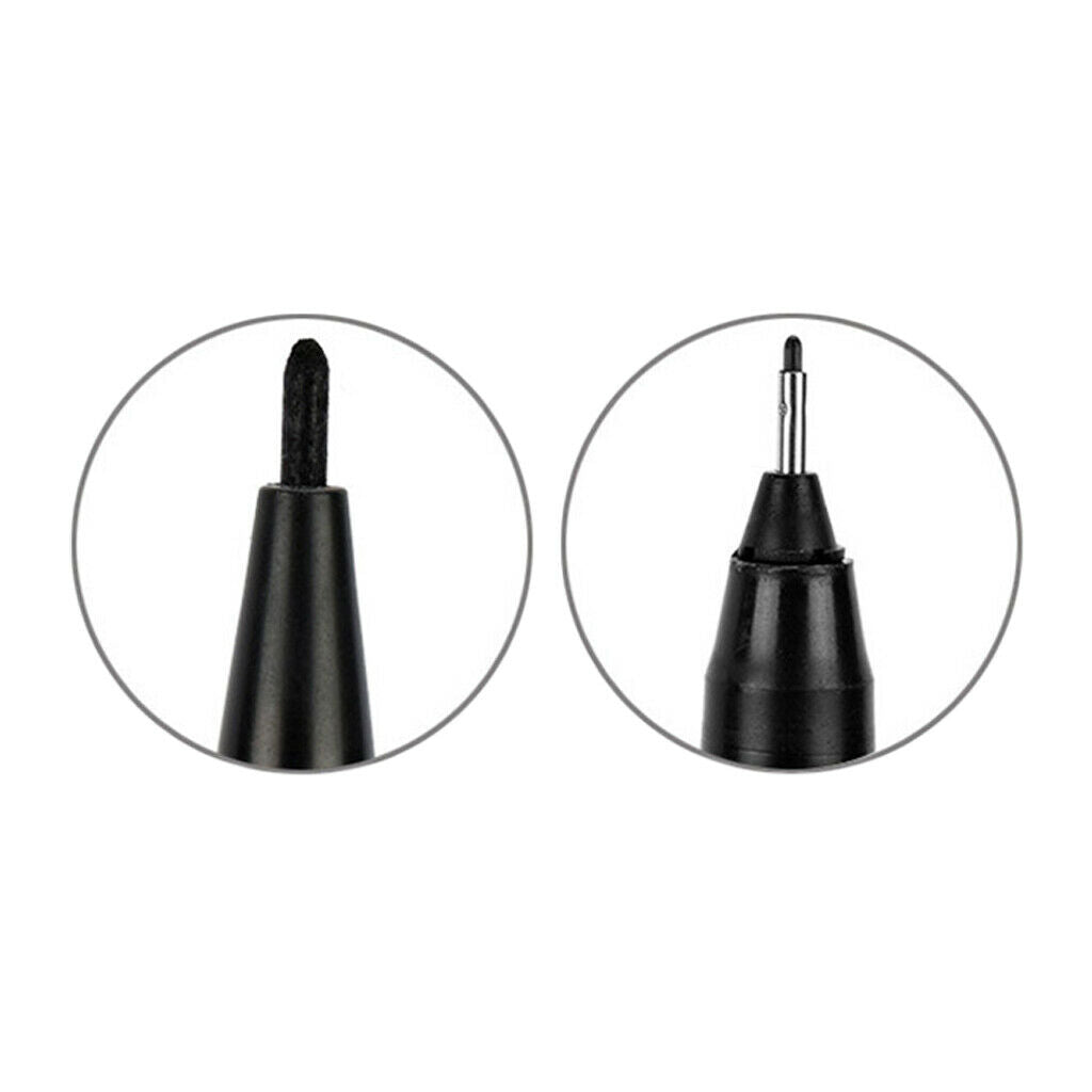 12pcs Professional Tattoo Skin Marking Pen-Double End Fine/Thick Tip Marker