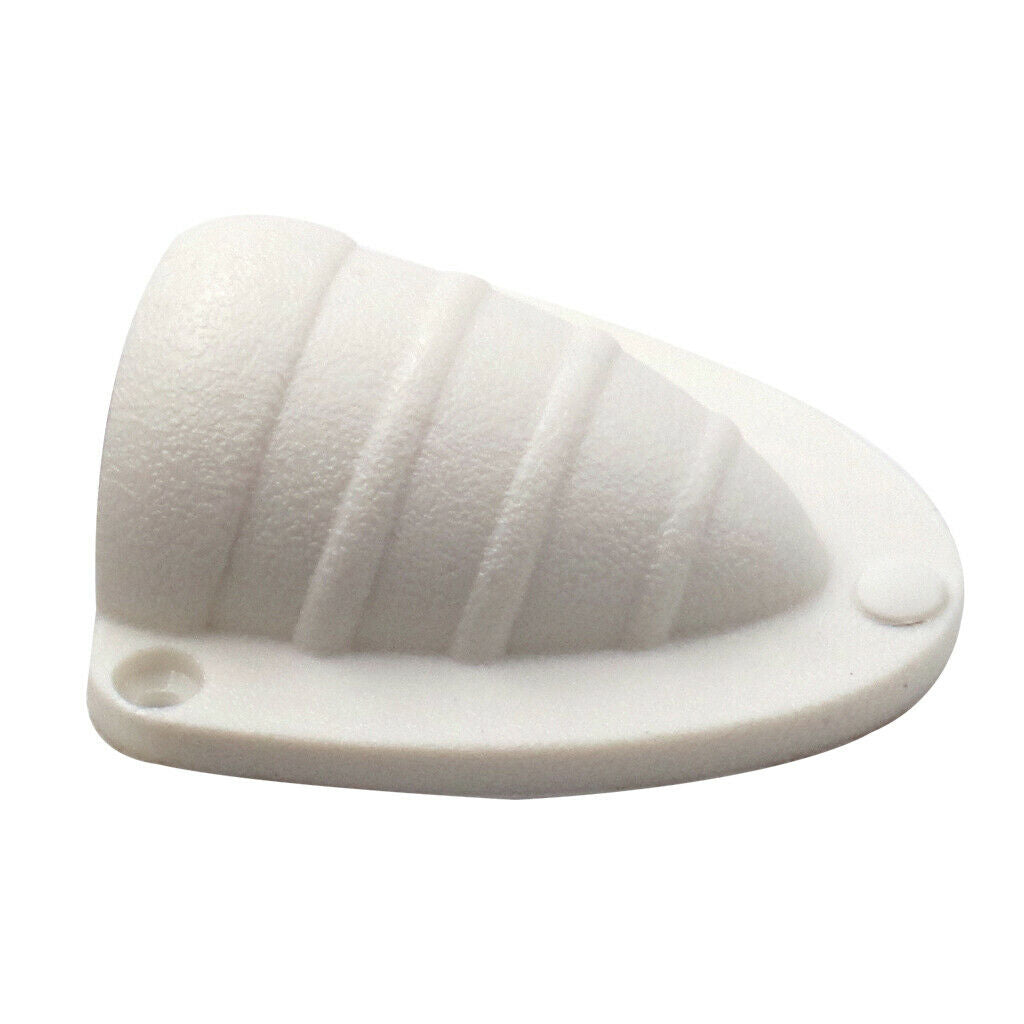 Marine / Boat Conch Shell Vent Cover Molded White Nylon Large Size