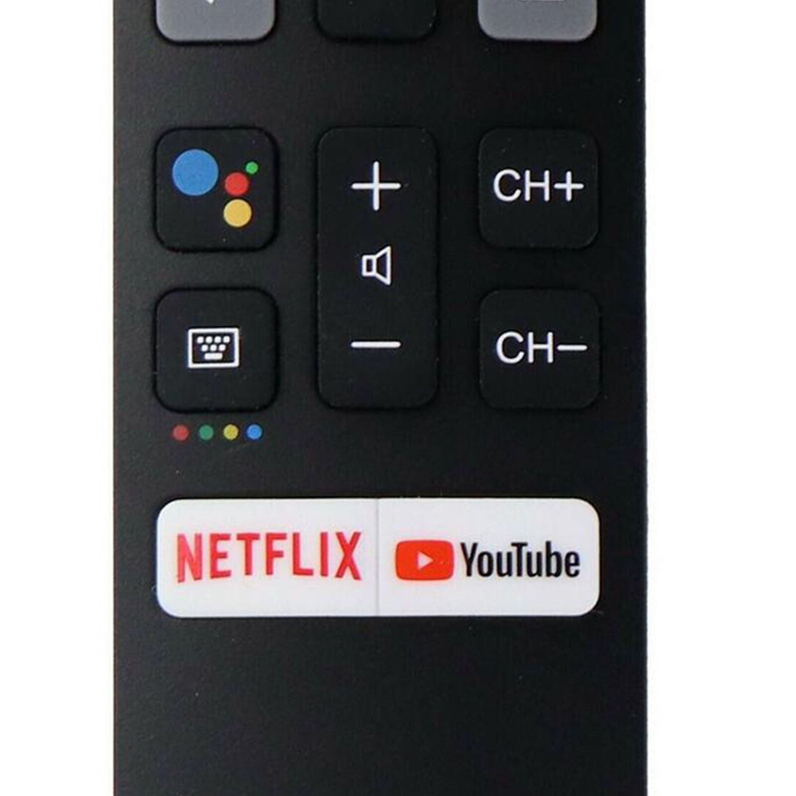 Android TCL RC802V Remote Control Voice Function with Netflix and YouTube Keys