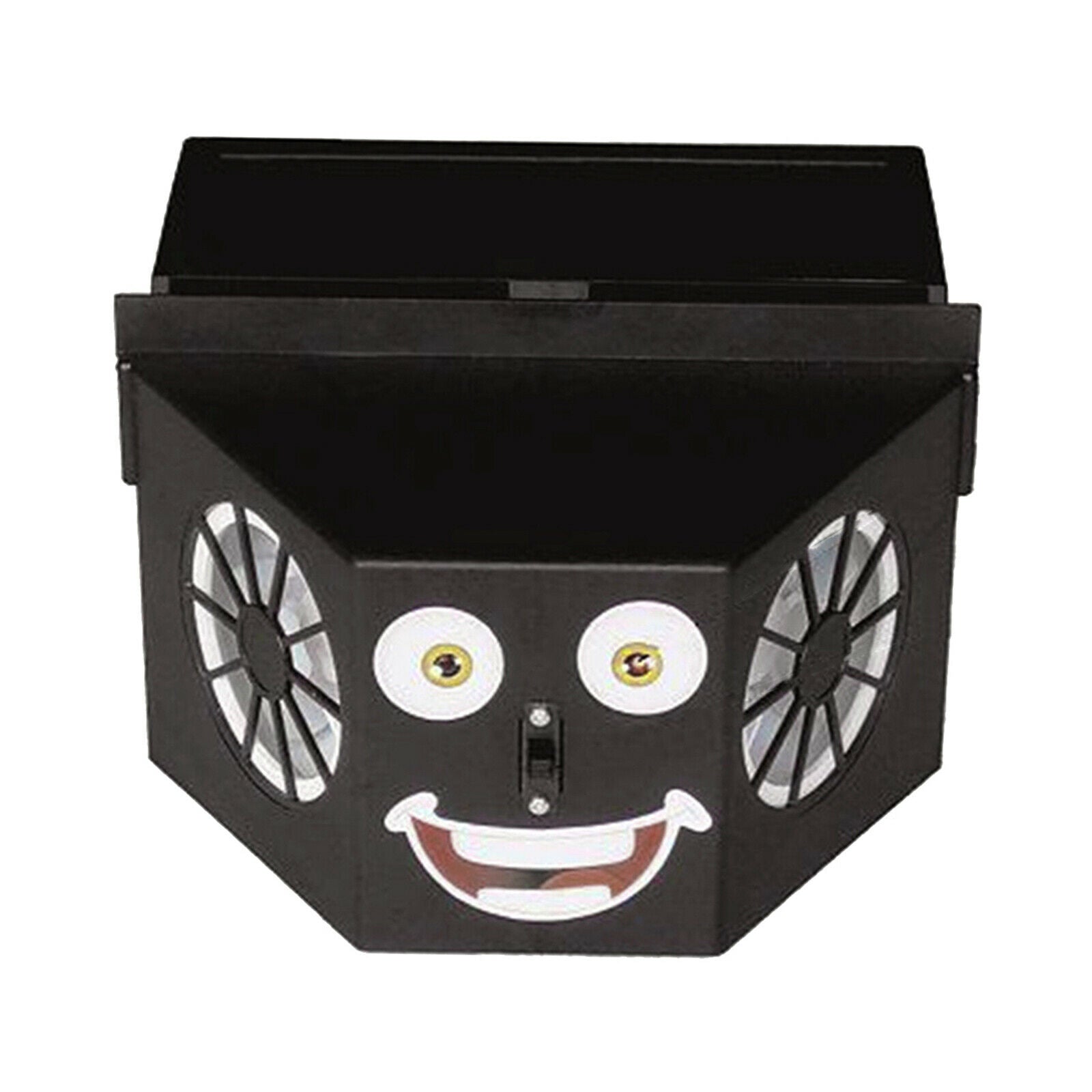 Solar Panel Attic Fan Mini Ventilator for Pet House Camping Double Exhaust