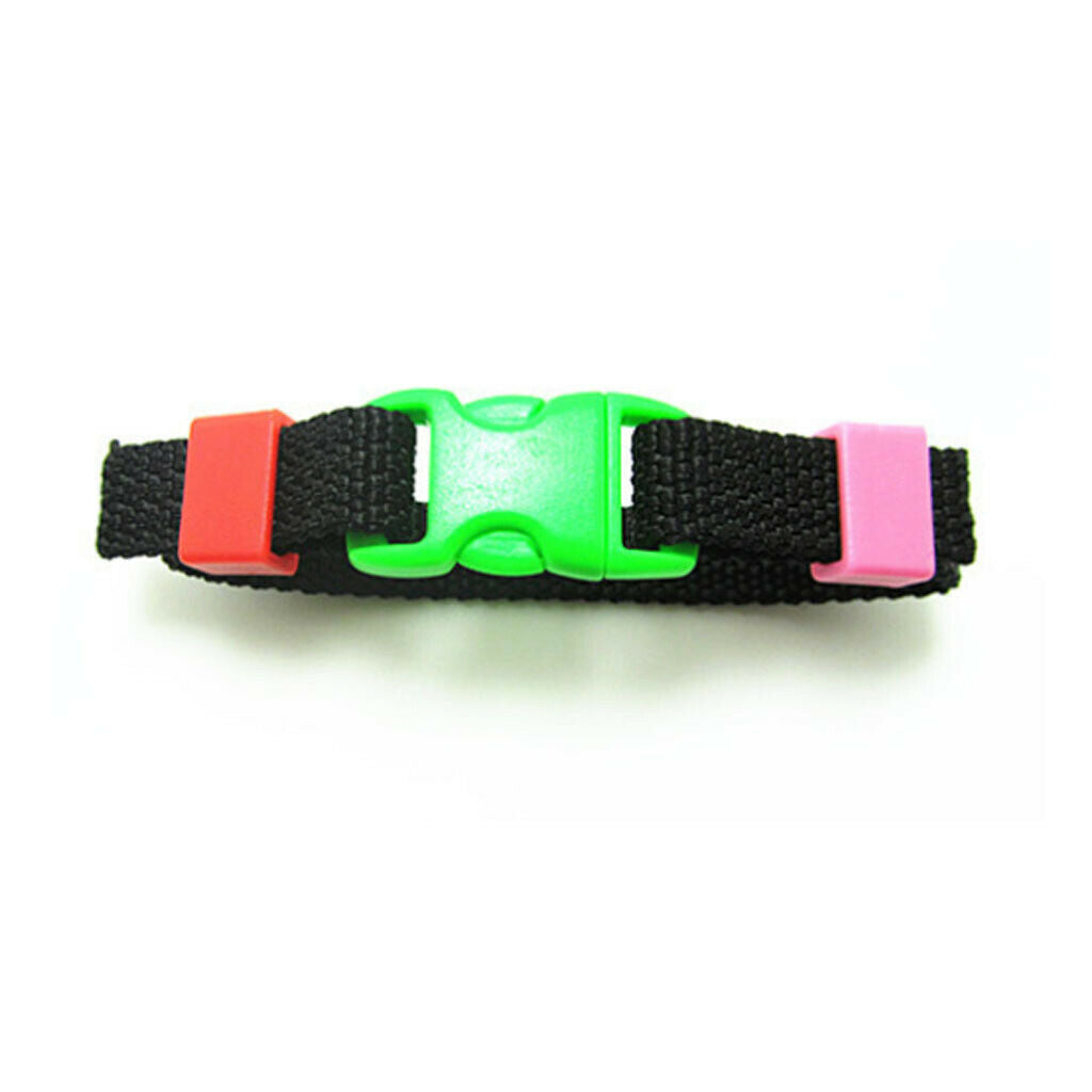 50pcs Plastic Belt Loop Keeper Loop Buckles Belt Harness Backpack Straps 15mm
