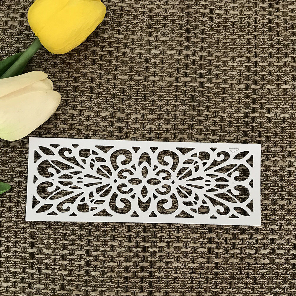 Rectangular hollow lace MetalCutting Die For DIY Scrapbooking Album PaperC.l8