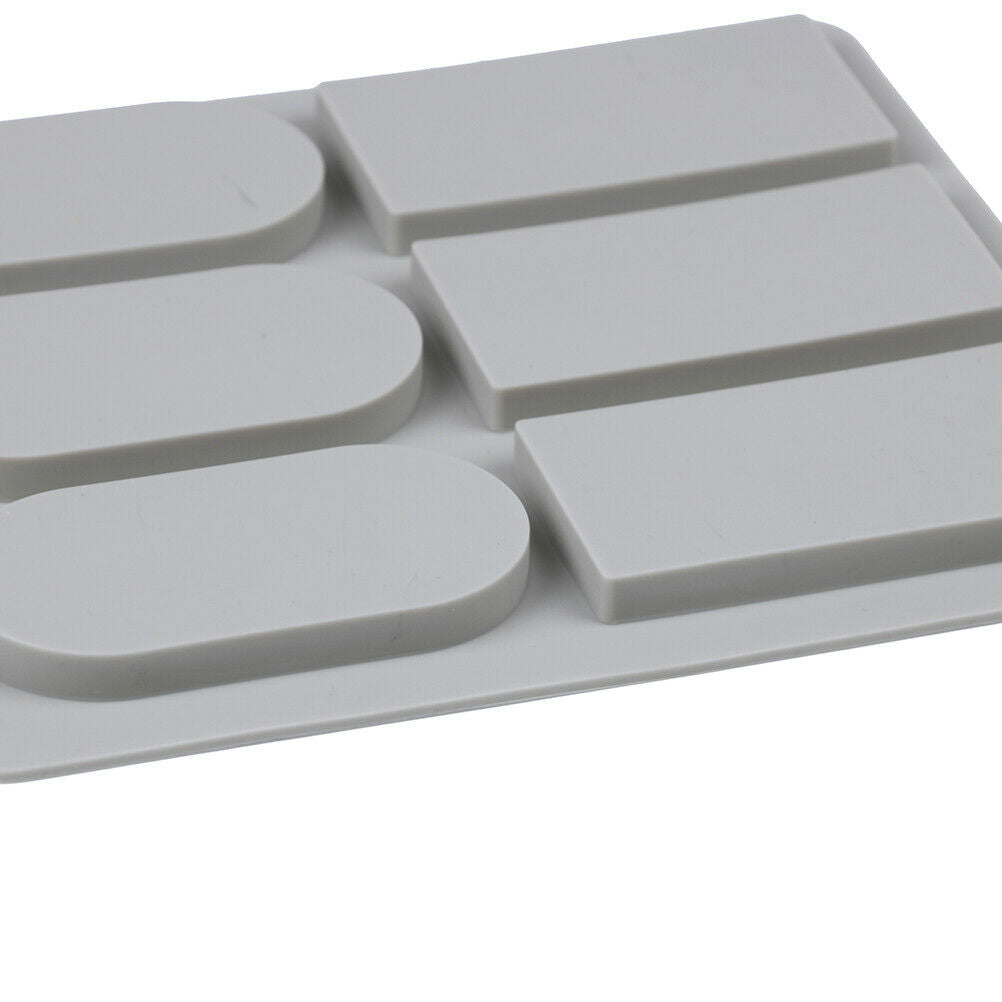 silicone diy candles aroma wax tablets mould chocolate fondant cake soap mB.DD
