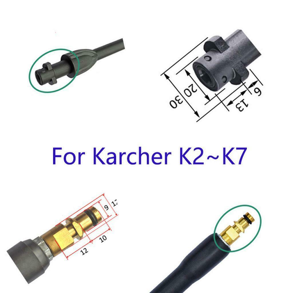 High Pressure Washer Spray Gun Nozzle & Dispenser Set For Karcher K1-K7