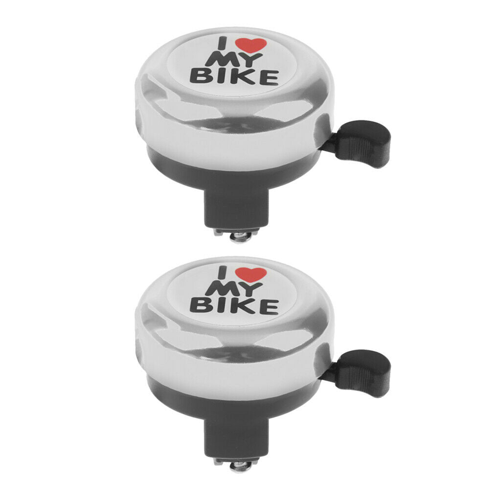 2x Metal Kids Handlebar Bike Bicycle Kid Boys Girls Childs Cycling Bell  Sound